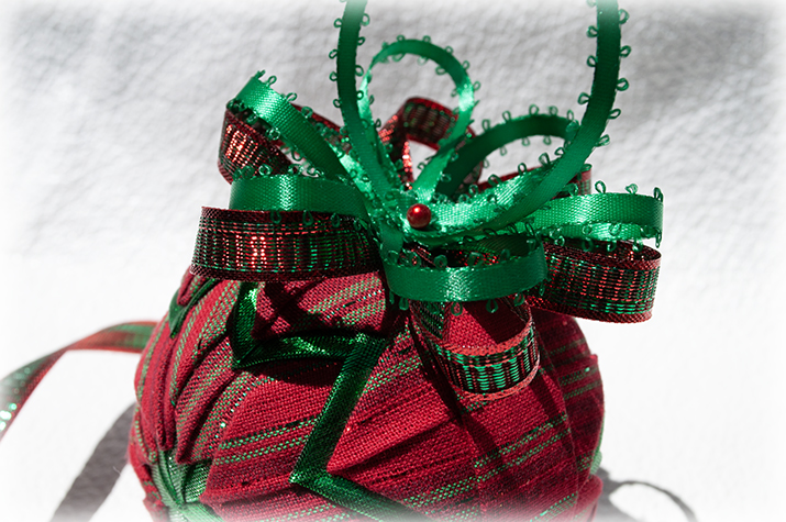 O Christmas Tree Quilted Ornament