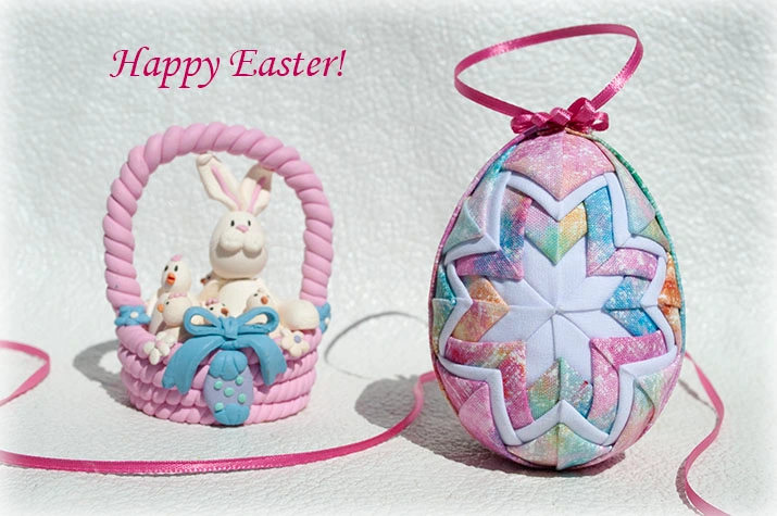 Happy Easter Egg #5 Ornament