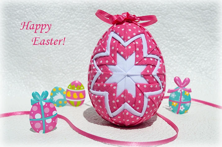 Happy Easter Egg #8 Ornament